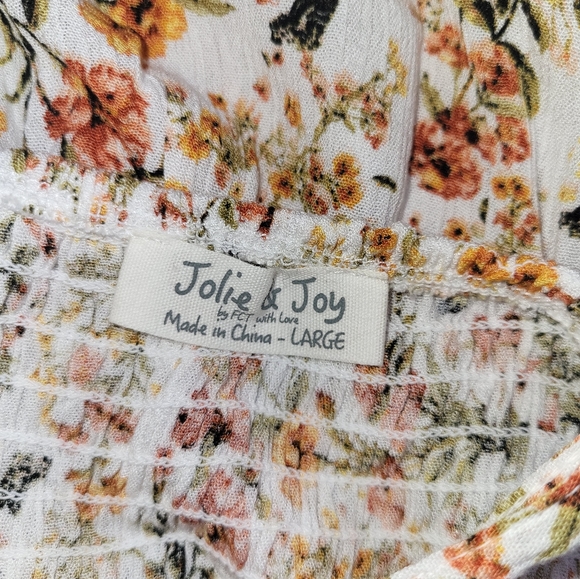 Womens Cutout Floral Sun Dress - Picture 5 of 5